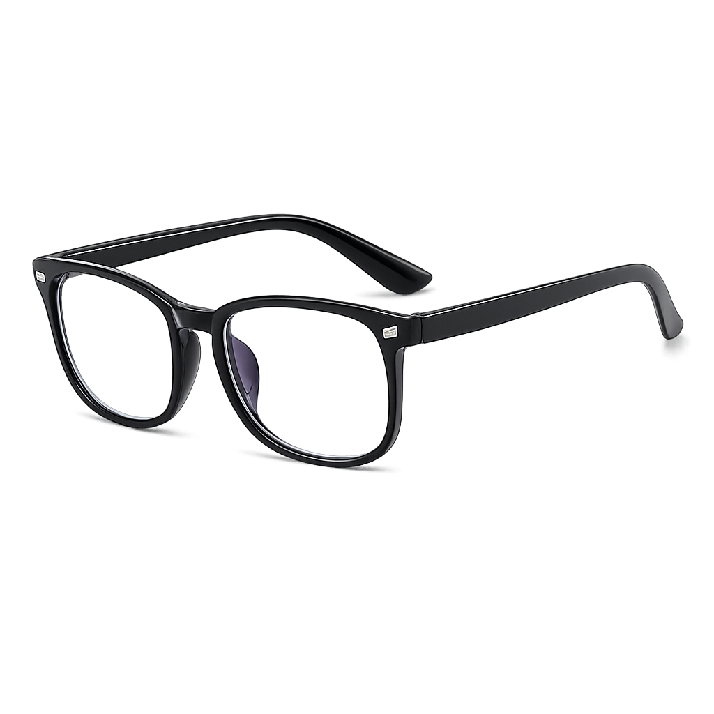 3-Pack Minimalist Square Glasses