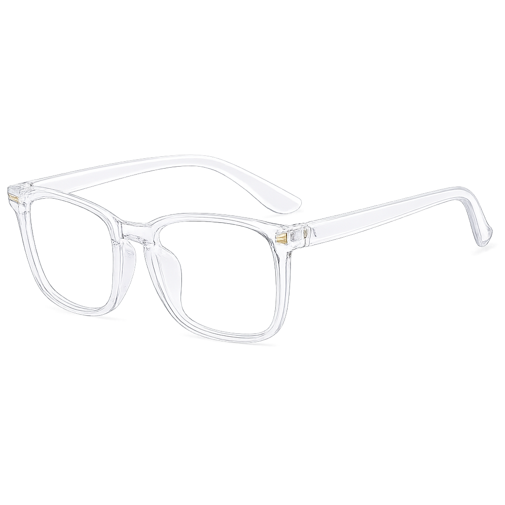 3-Pack Minimalist Square Glasses