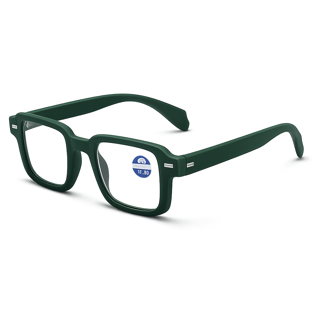 Modern Square Glasses – Clean Look