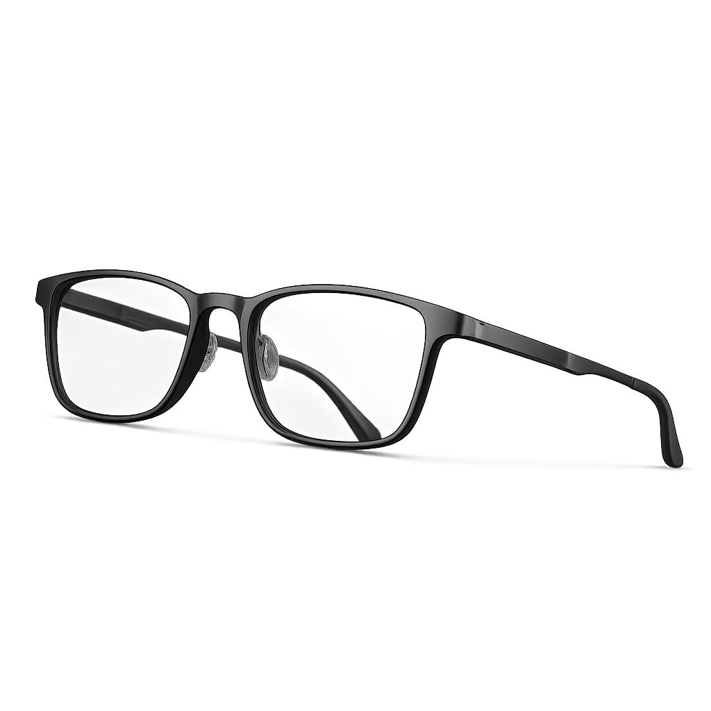Full-Frame Titanium Glasses – Modern Unisex Style