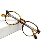 VICKY Oval Frame Glasses – Minimal Retro Design