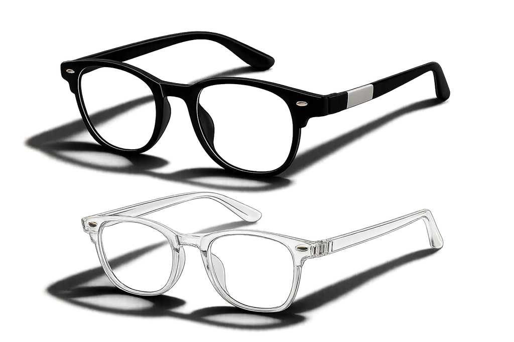 Contemporary Square Glasses – Clean Unisex Design