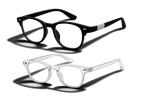 Contemporary Square Glasses – Clean Unisex Design