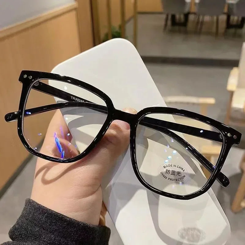 Light Frame Anti Blue Glasses Optical Glasses Women