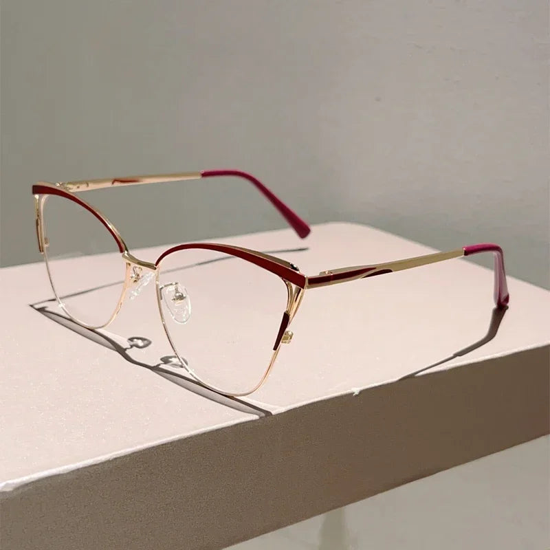 GM LUMIAS Oversized Cat Eye Glasses Women New Fashion