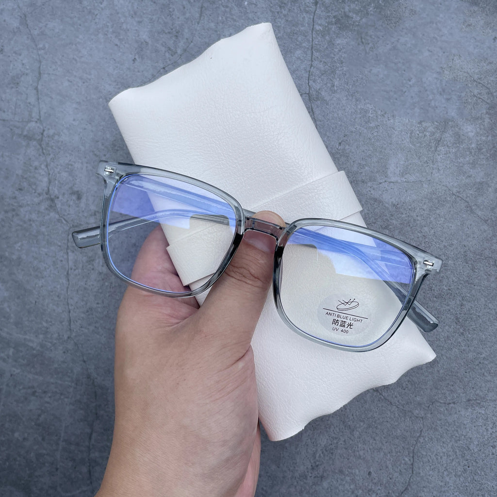 Black computer glasses frame (anti-blue light)