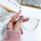 Large Square Frame Glasses – Modern Minimal Look