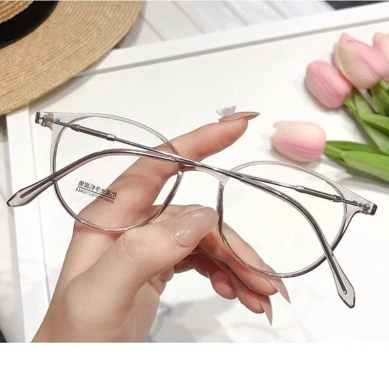 Transparent Lens Glasses – Modern Lightweight Frame