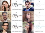ZENOTTIC Circular Frame Glasses – Urban Minimal Look