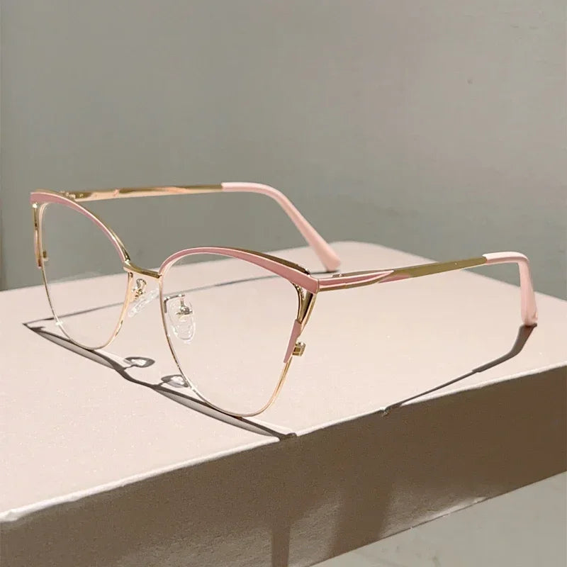 GM LUMIAS Oversized Cat Eye Glasses Women New Fashion