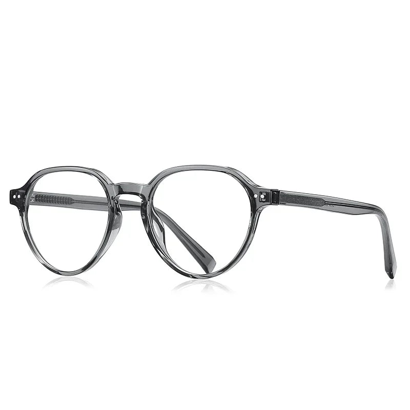 VICKY Oval Frame Glasses – Minimal Retro Design