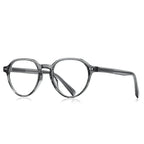 VICKY Oval Frame Glasses – Minimal Retro Design
