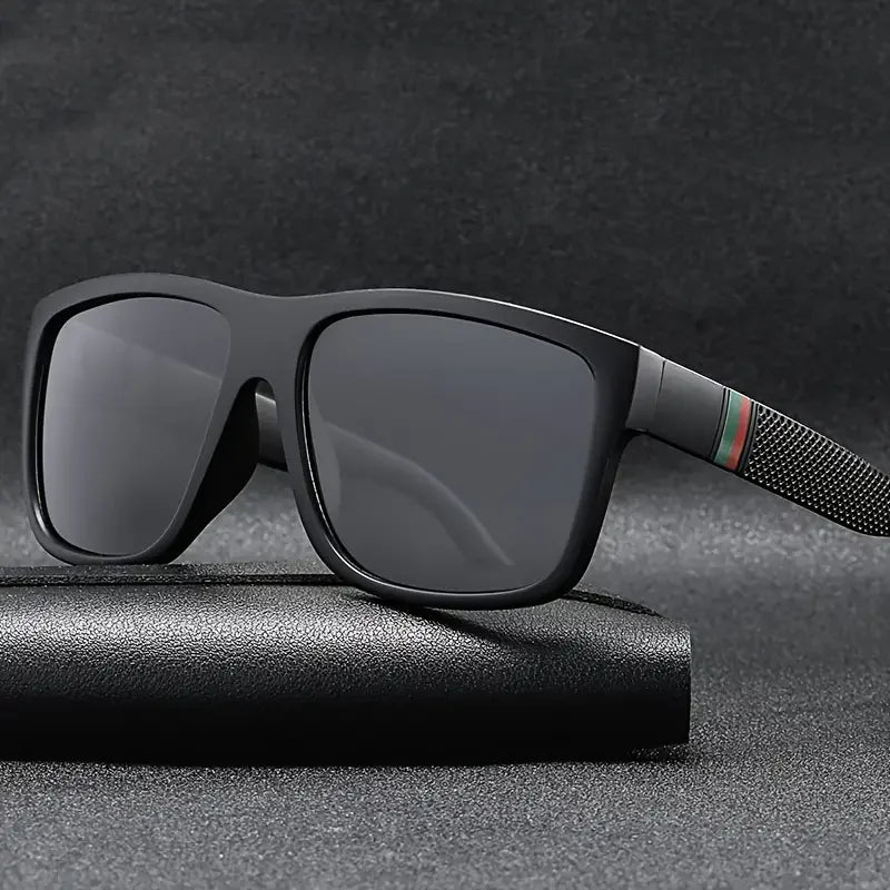 Classic square polarized sunglasses