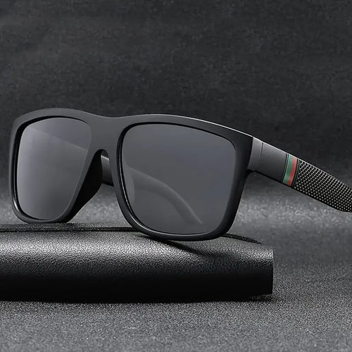 Classic square polarized sunglasses