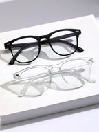 Contemporary Square Glasses – Clean Unisex Design