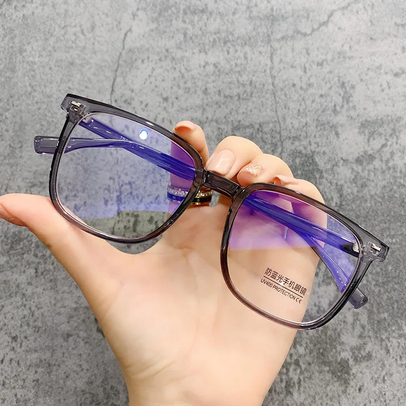 Black computer glasses frame (anti-blue light)