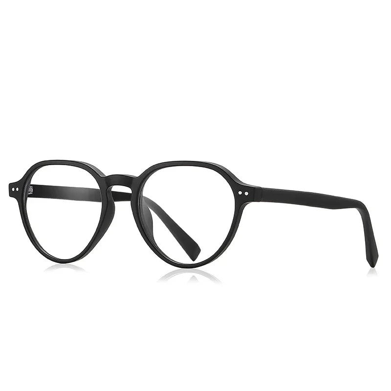 VICKY Oval Frame Glasses – Minimal Retro Design