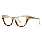 57008 Modern Cat-Eye Glasses – Premium Acetate Frame