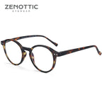 ZENOTTIC Circular Frame Glasses – Urban Minimal Look