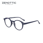 ZENOTTIC Circular Frame Glasses – Urban Minimal Look