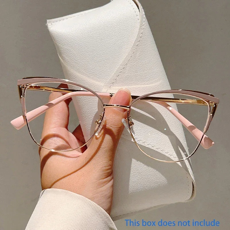 GM LUMIAS Oversized Cat Eye Glasses Women New Fashion