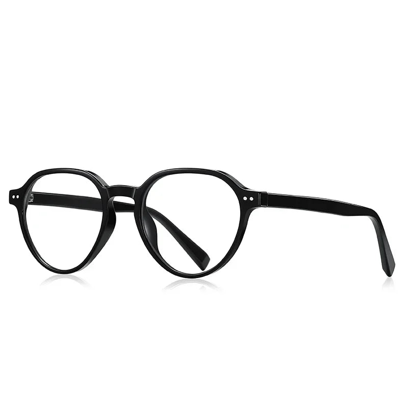 VICKY Oval Frame Glasses – Minimal Retro Design