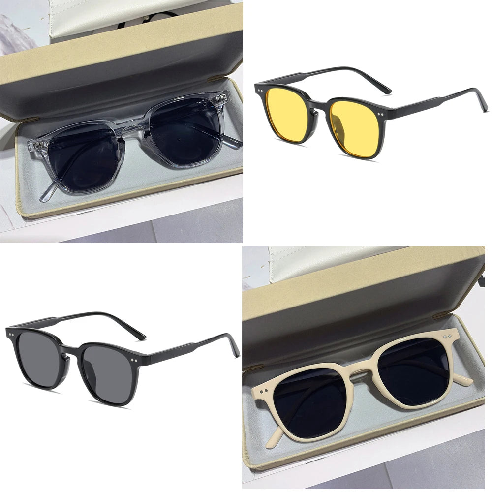 Small Vintage Square Sunglasses