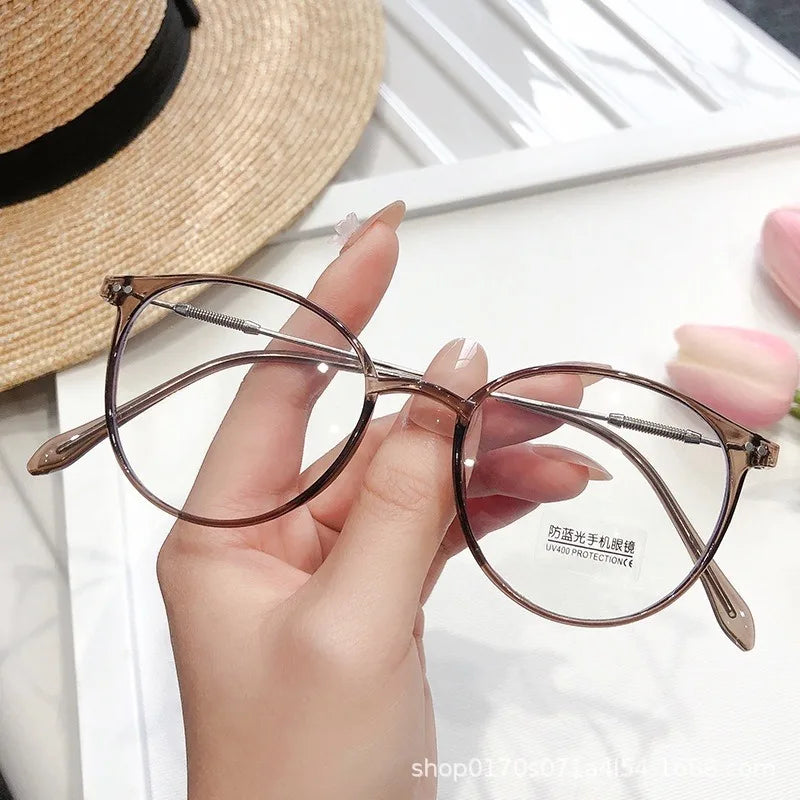 Transparent Lens Glasses – Modern Lightweight Frame