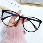 Large Square Frame Glasses – Modern Minimal Look