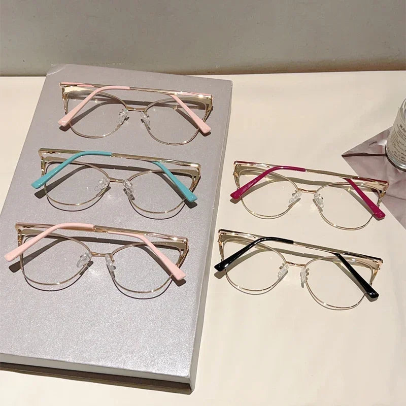 GM LUMIAS Oversized Cat Eye Glasses Women New Fashion