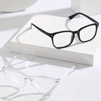 3-Pack Minimalist Square Glasses