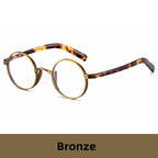 Retro Round Titanium Glasses – Lightweight Everyday Style
