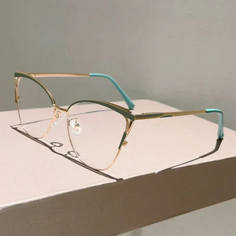 GM LUMIAS Oversized Cat Eye Glasses Women New Fashion