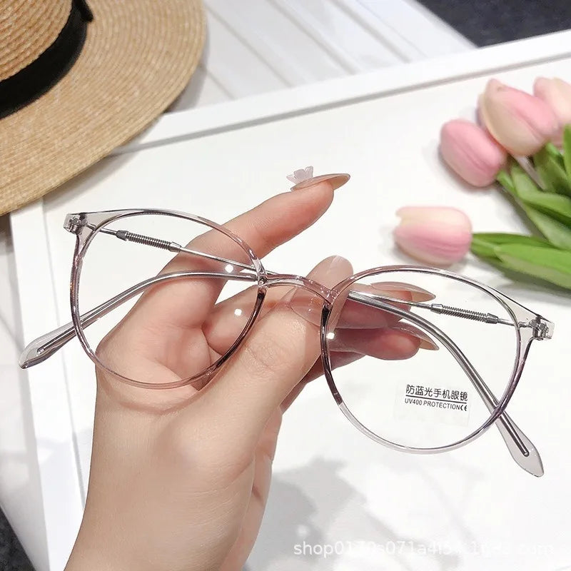 Transparent Lens Glasses – Modern Lightweight Frame