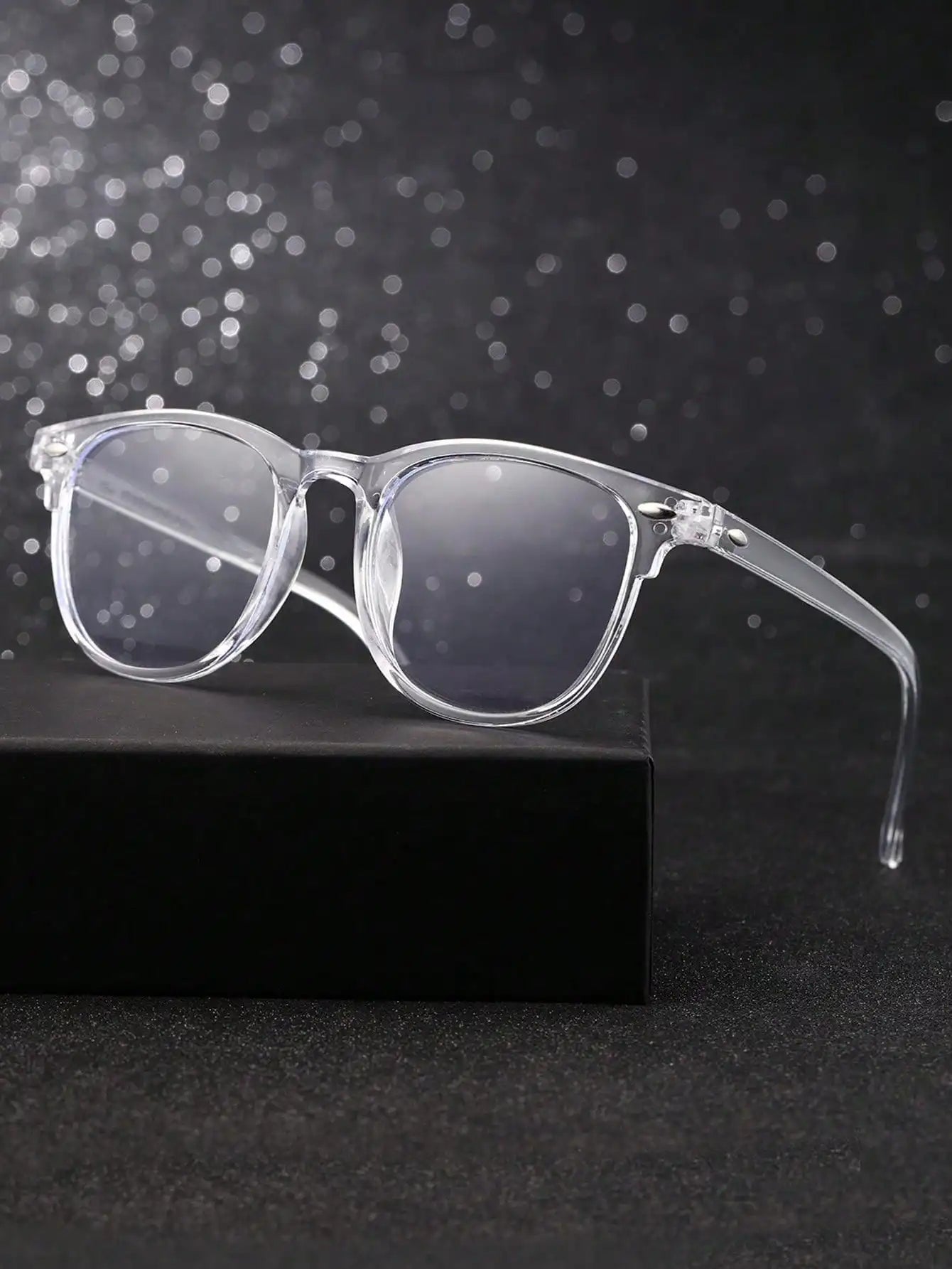 Contemporary Square Glasses – Clean Unisex Design