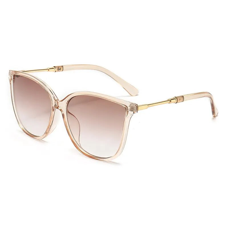 Classic Cat-Eye Sunglasses – Mirrored Vintage Style
