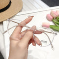 Transparent Lens Glasses – Modern Lightweight Frame