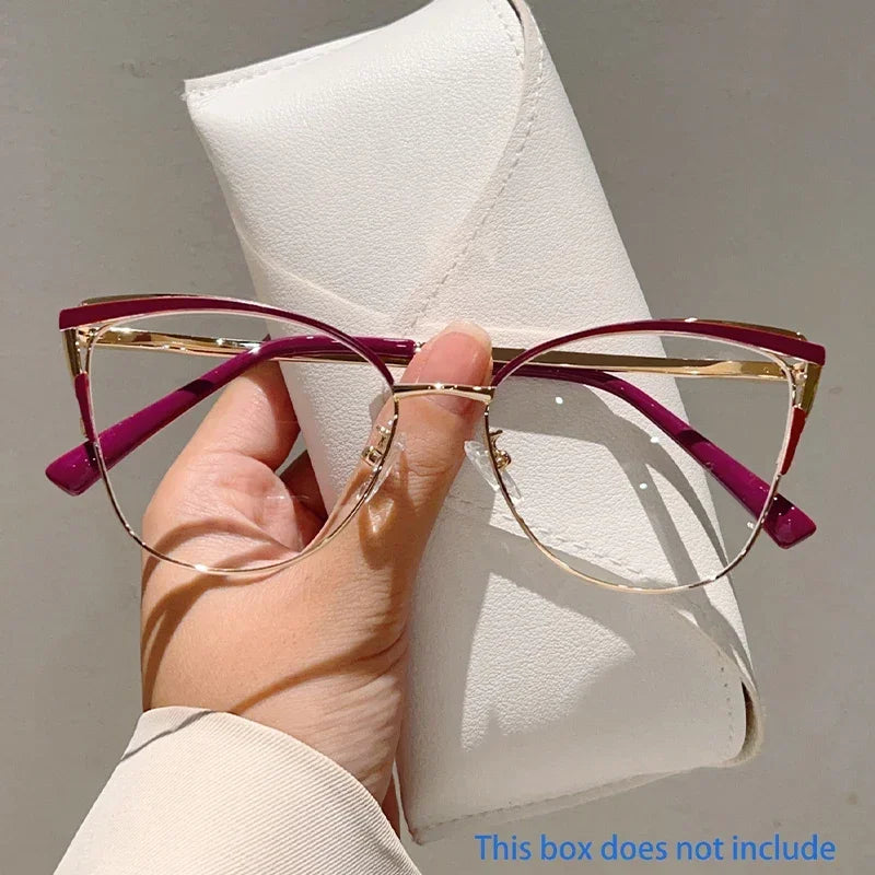 GM LUMIAS Oversized Cat Eye Glasses Women New Fashion