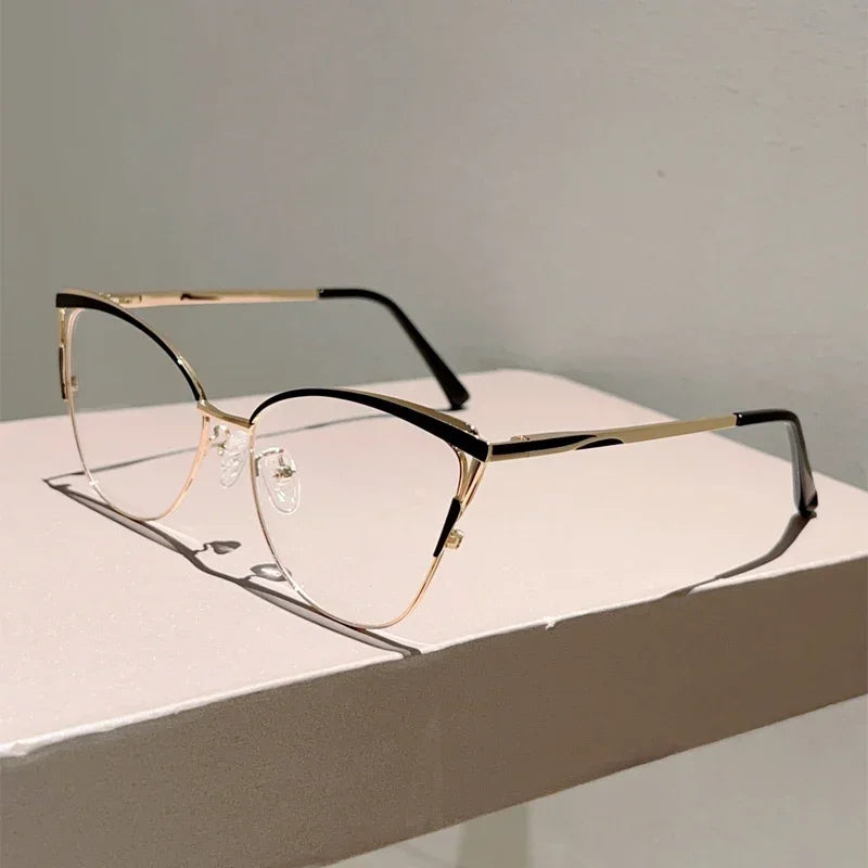 GM LUMIAS Oversized Cat Eye Glasses Women New Fashion