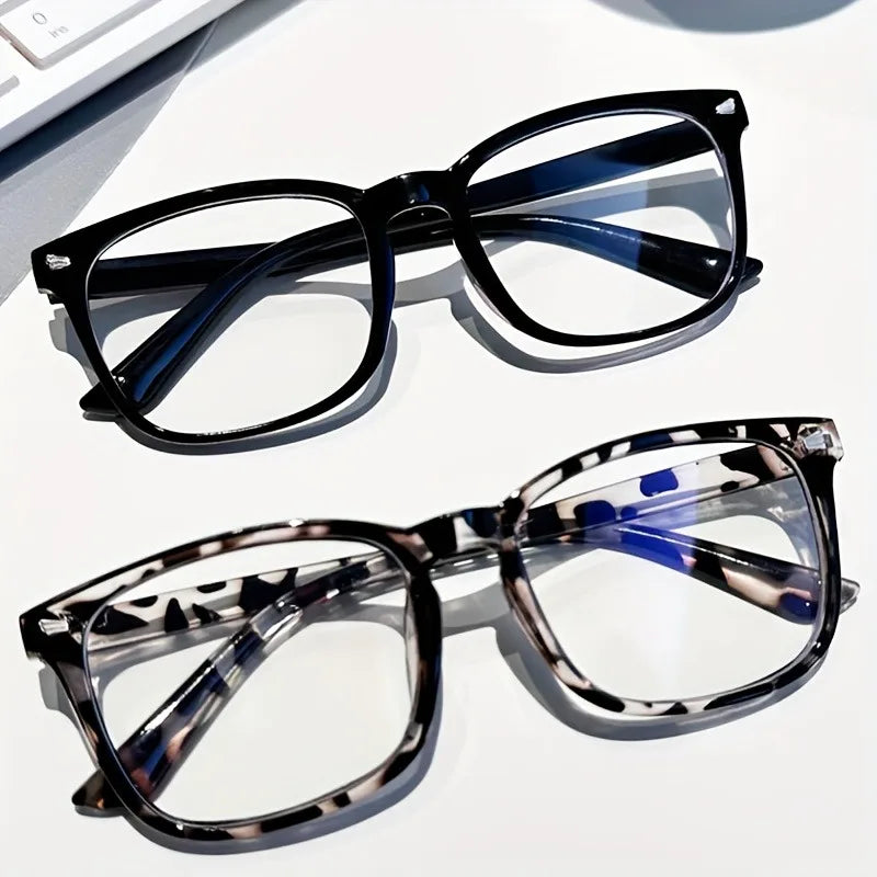 3-Pack Minimalist Square Glasses