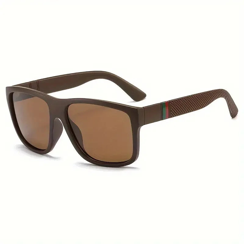 Classic square polarized sunglasses