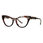 57008 Modern Cat-Eye Glasses – Premium Acetate Frame