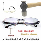 Rimless Minimal Glasses – 2 Pairs