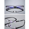Slim Half-Frame Glasses – Contemporary Office Style