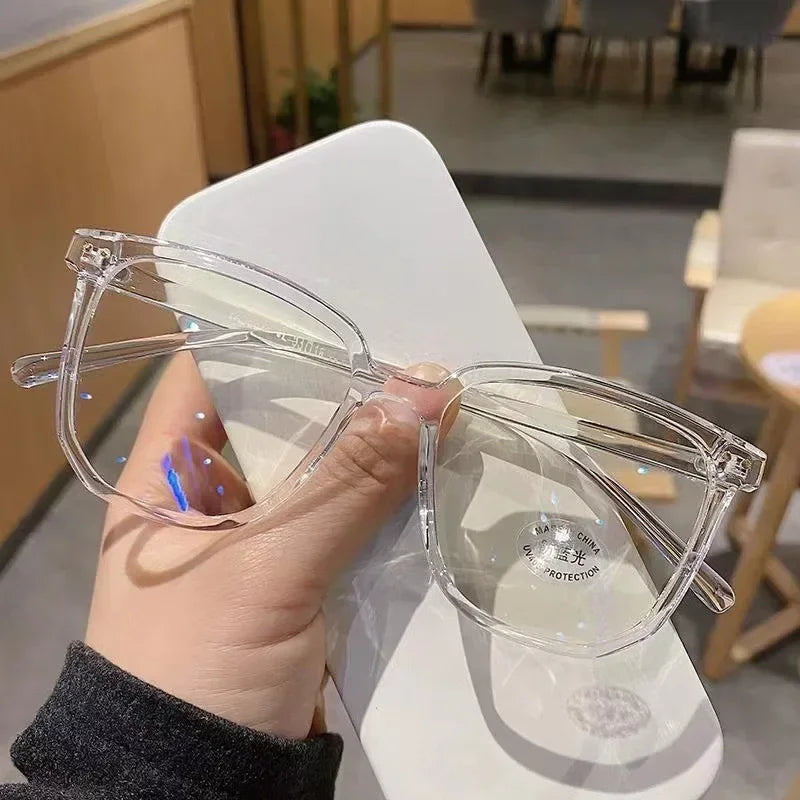 Light Frame Anti Blue Glasses Optical Glasses Women