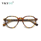 VICKY Oval Frame Glasses – Minimal Retro Design