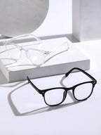 Contemporary Square Glasses – Clean Unisex Design
