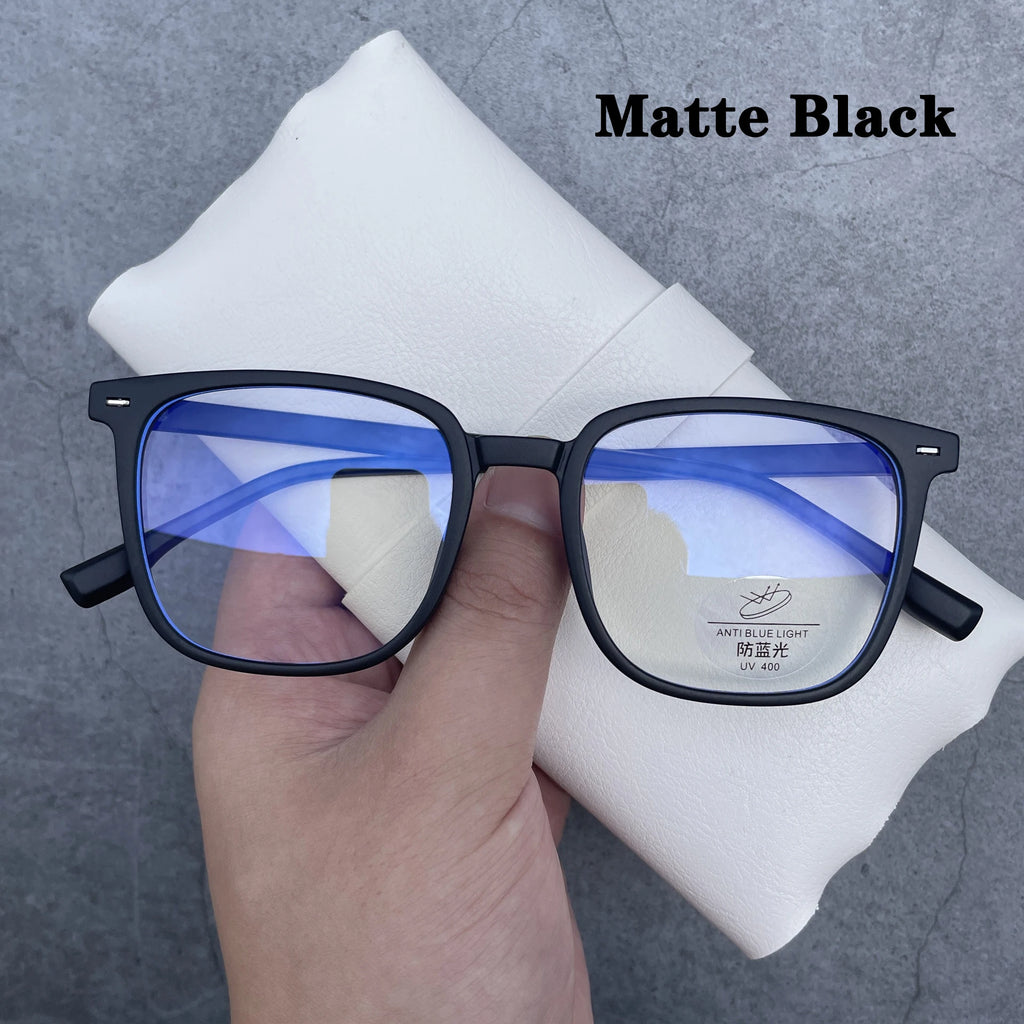 Black computer glasses frame (anti-blue light)