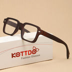 Modern Square Glasses – Clean Look