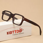 Modern Square Glasses – Clean Look